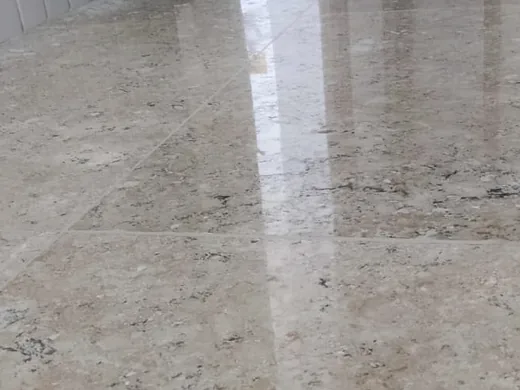 Tratamento de piso em pedra
